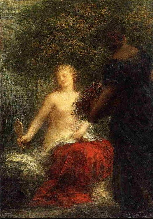Henri Fantin-Latour Woman at Her Toillette